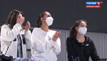 Реакция Загитовой, Медведевой и Мамун на результат Валиевой на Олимпиаде