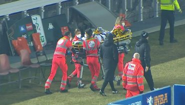 Защитник «Беневенто» Глик был доставлен в больницу после столкновения в матче с «Брешией»