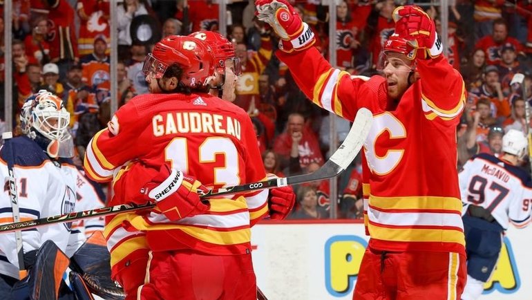 Хоккеисты Calgary Flames