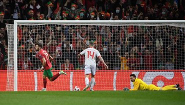 Сборная Португалии победила Северную Македонию и вышла на ЧМ-2022