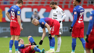 В ЦСКА рассказали о состоянии Дивеева, который получил травму голеностопа в матче с «Уралом»