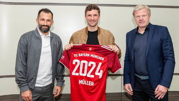 «Бавария» объявила о продлении контракта с Мюллером
