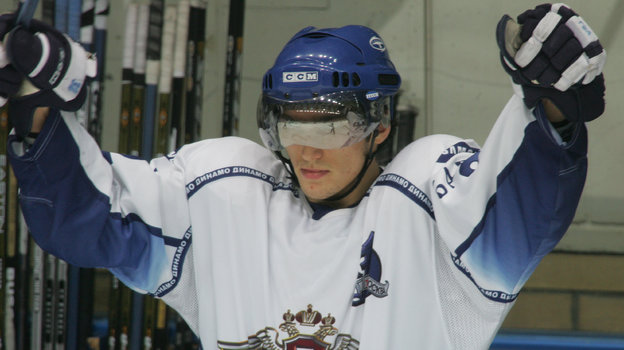 Александр Овечкин в «Динамо» перед отъездом в НХЛ. Фото Александр Федоров, "СЭ"
