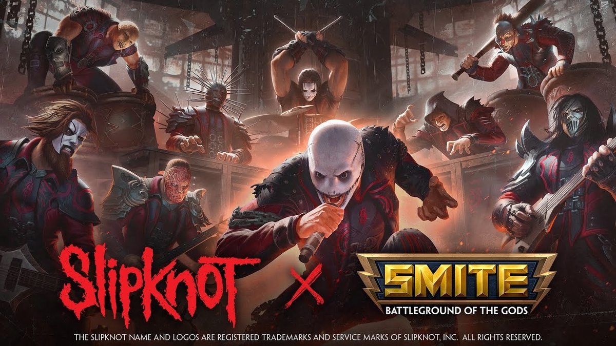 В SMITE пройдет коллаборация с группой Slipknot. Спорт-Экспресс