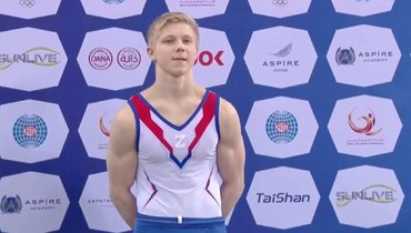 Российский гимнаст дисквалифицирован за политическую акцию