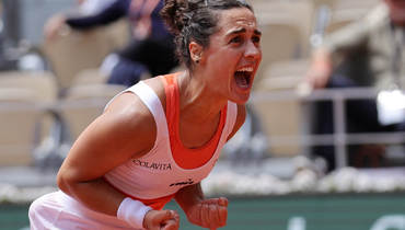 Тревизан победила Фернандес в трех сетах и вышла в полуфинал Roland Garros