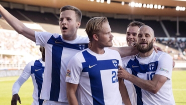 Финляндия благодаря дублю Похьянпало обыграла Черногорию в матче Лиги наций