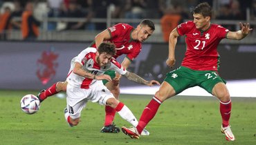Грузия сыграла вничью с Болгарией в Лиге наций