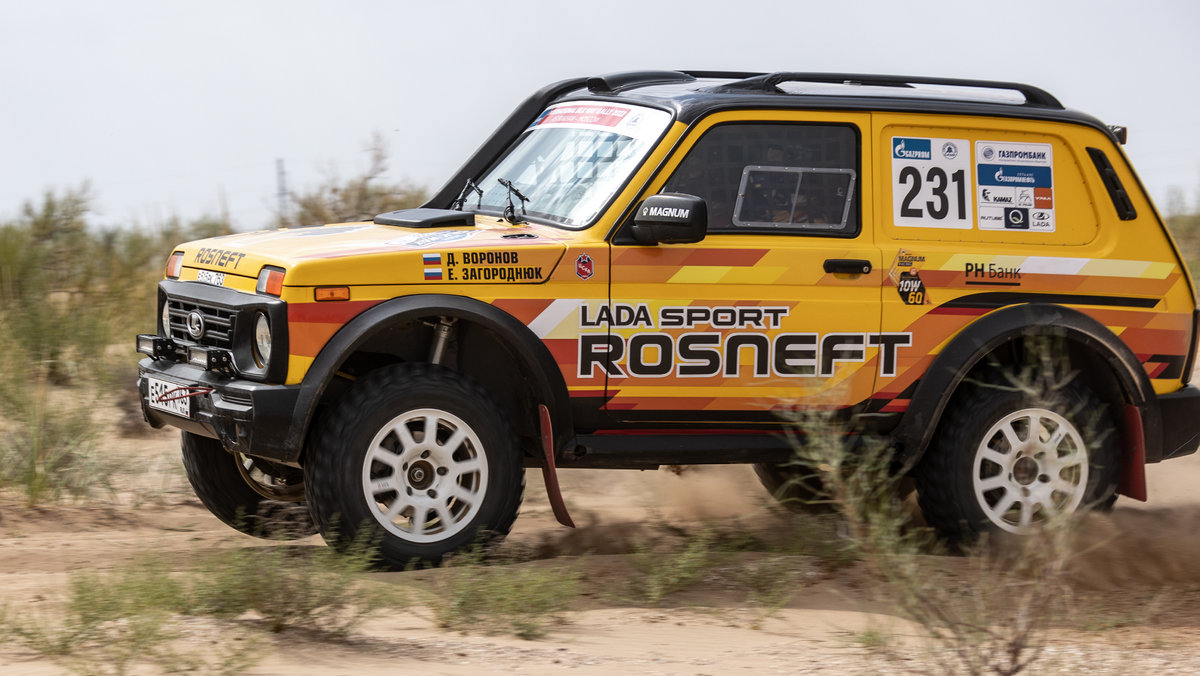 Авто: как LADA Sport ROSNEFT на автомобиле LADA NIVA Legend дебютировал на  ралли рейде Шелковый путь. Спорт-Экспресс