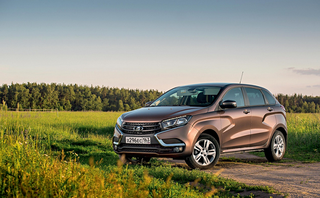 Купить б/у Lada (ВАЗ) XRAY I 1.6 MT (106 л.с.) бензин механика в Воронеже: корич
