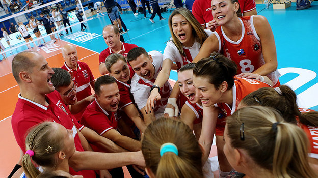 Волейболистки "Москвы" стали победительницами Спартакиады. Фото ВФВ