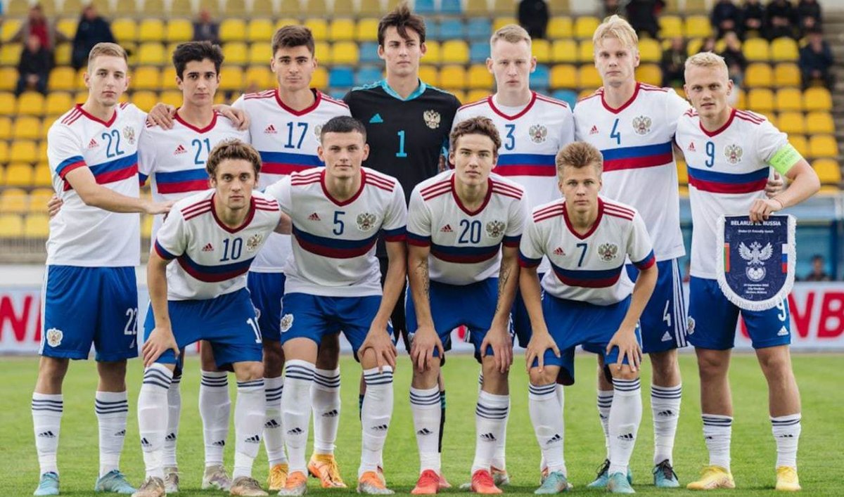 Белоруссия U-21 — Россия U-21 — 1:6, результат товарищеского матча, 21  сентября 2022 года. Спорт-Экспресс