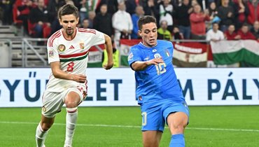 Италия победила Венгрию и вышла в плей-офф Лиги наций