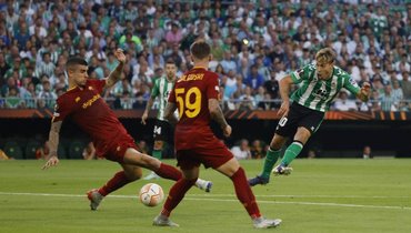 «Бетис» и «Рома» сыграли вничью в матче Лиги Европы