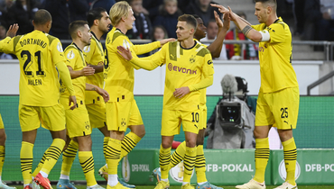 Дортмундская «Боруссия» обыграла «Ганновер» и вышла в 1/8 финала Кубка Германии
