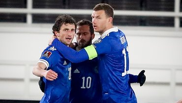 Босния отказалась играть с Россией. Федерация изменила решение из-за давления лидеров сборной и исполкома