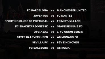 Определились все пары стыкового раунда плей-офф Лиги Европы. «Барселона» сыграет с «МЮ», «Монако» — с «Байером»