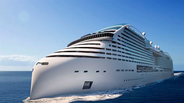 Куризный лайнер MSC World Europa. Куризный лайнер MSC World Europa.
