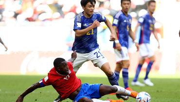 Япония — Коста-Рика: первый тайм закончился нулевой ничьей, команды нанесли два удара на двоих