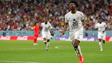 Дубль Кудуса принес Гане победу над Кореей в матче ЧМ-2022