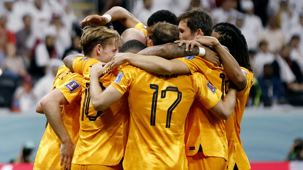 Футболисты сборной Нидерландов. Фото Reuters Футболисты сборной Нидерландов. Фото Reuters