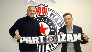 Бывший полузащитник «Рубина» и ЦСКА Натхо продлил контракт с «Партизаном»