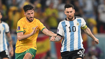 Аргентина — Австралия: видеообзор матча 1/8 финала ЧМ-2022