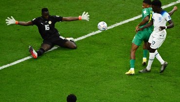 Англия — Сенегал: Сака забил третий гол англичан