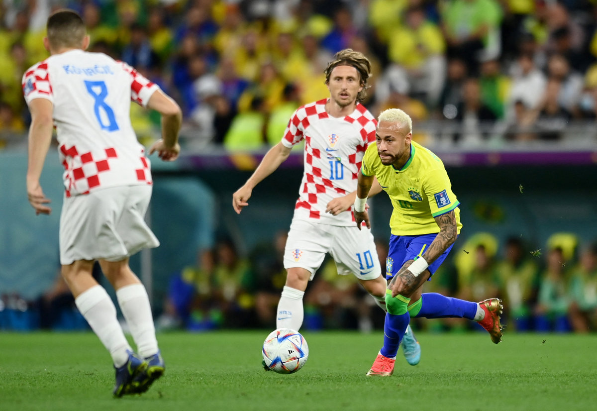 Хорватия и Бразилия не забили голов в первом тайме матча 1/4 финала  ЧМ-2022. Спорт-Экспресс