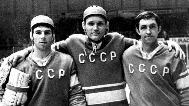 Валерий Харламов, Владимир Петров и Борис Михайлов. Фото Global Look Press