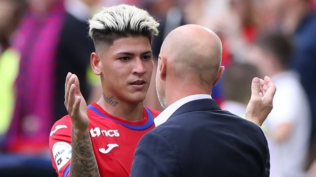 Хорхе Карраскаль и Владимир Федотов. Фото Александр Федоров, "СЭ"