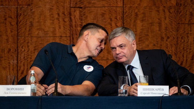 Лев Воронин (слева) и Сергей Шишкарев. Фото Дарья Исаева, "СЭ"