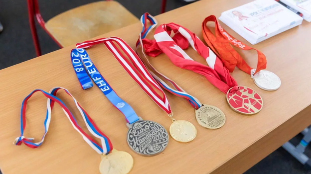 Проект «Урок с чемпионом». Денис Кривошлыков и Мария Сидорова. Фото Екатерина Семашко / «Патриот.Спорт» Проект «Урок с чемпионом». Денис Кривошлыков и Мария Сидорова. Фото Екатерина Семашко / «Патриот.Спорт»