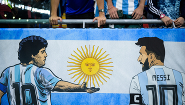 В Аргентине могут ввести банкноты с изображением Месси и Марадоны