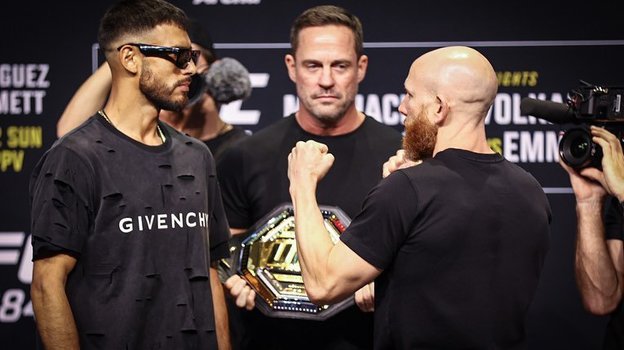 Яир Родригес и Джош Эметт. Фото UFC Яир Родригес и Джош Эметт. Фото UFC
