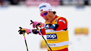Норвежский лыжник Йоханнес Клебо.