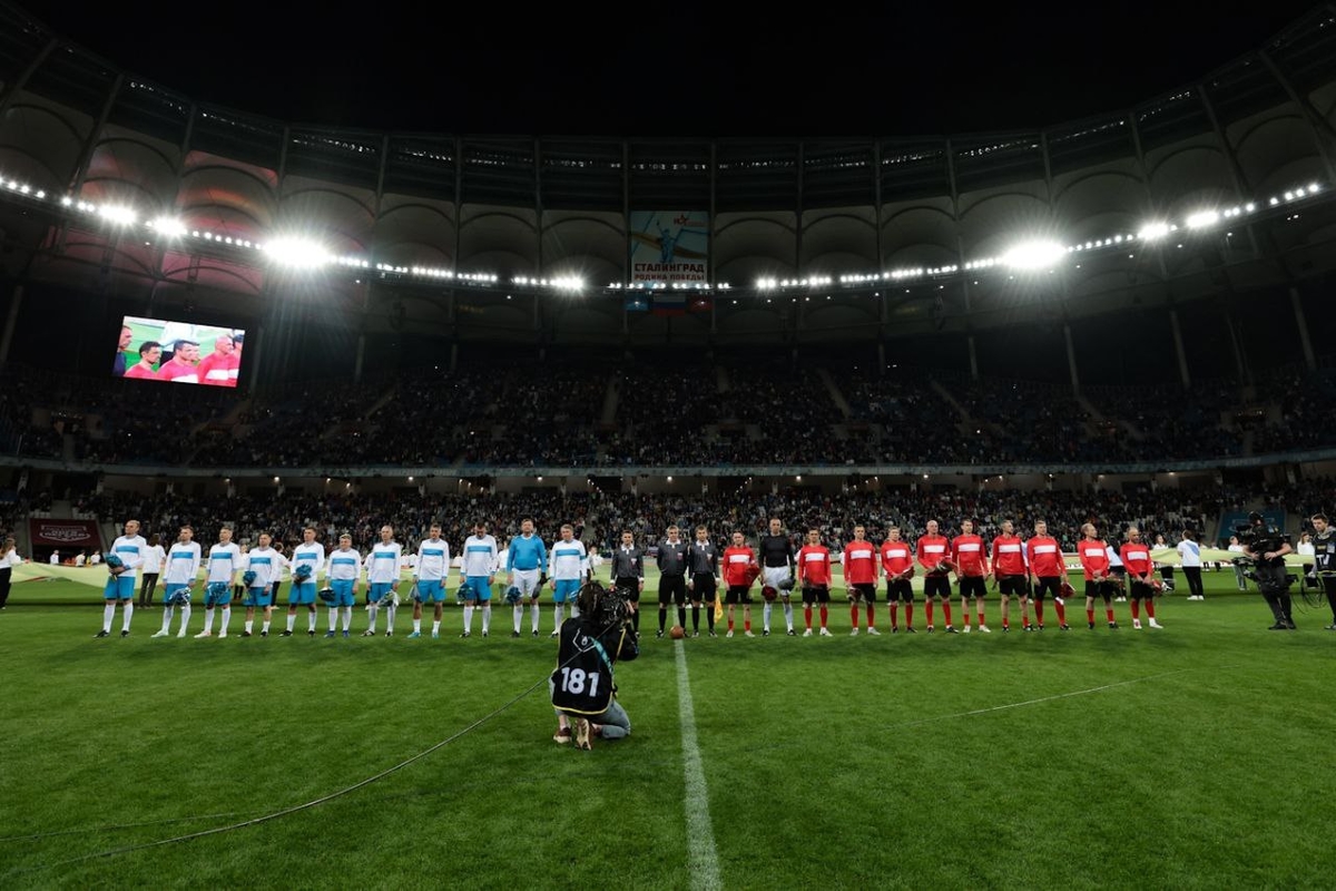 Динамо — Спартак — 0:2, репортаж с матча легенд в Волгограде 1 мая 2023  года. Спорт-Экспресс