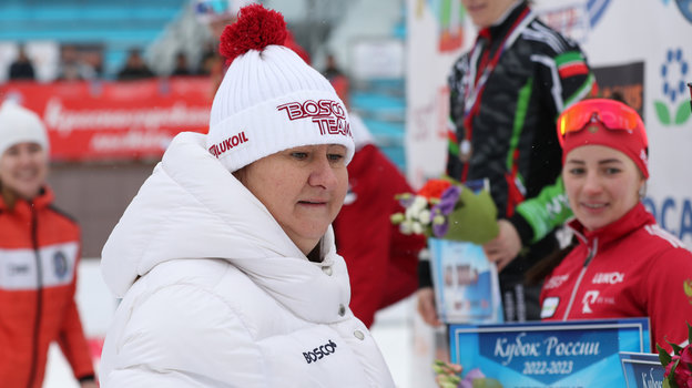 Глава Федерации лыжных гонок России Елена Вяльбе