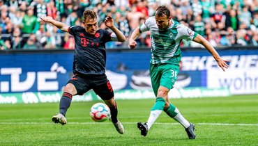 «Бавария» обыграла «Вердер» в матче бундеслиги