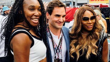 Сестры Уильямс и Федерер встретились на «Гран-при Майами»