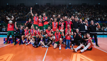 «Локомотив» стал бронзовым призером чемпионата России по волейболу