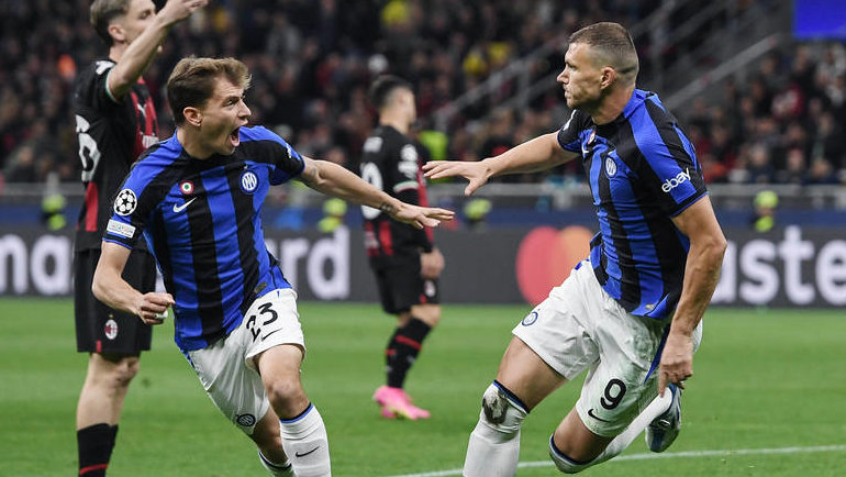 10 мая. «Милан — Интер» — 0:2. Николо Барелла и Эдин Джеко.