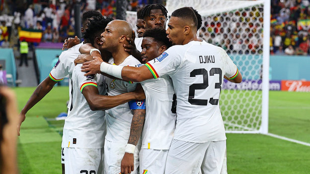 Футболисты сборной Ганы на ЧМ в Катаре