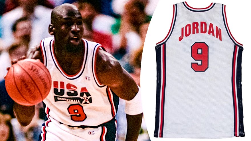 Баскетбол: сколько заплатили за майку Майкла Джордана на аукционе с  Олимпиады 1992. Спорт-Экспресс