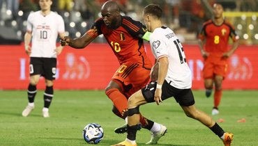 Гол Лукаку спас Бельгию от поражения в матче с Австрией в отборе Евро-2024