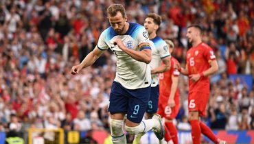 Англия забила 7 безответных голов Северной Македонии