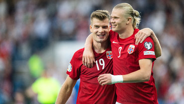 Дубль Холанна принес Норвегии победу над Кипром в отборе Евро-2024
