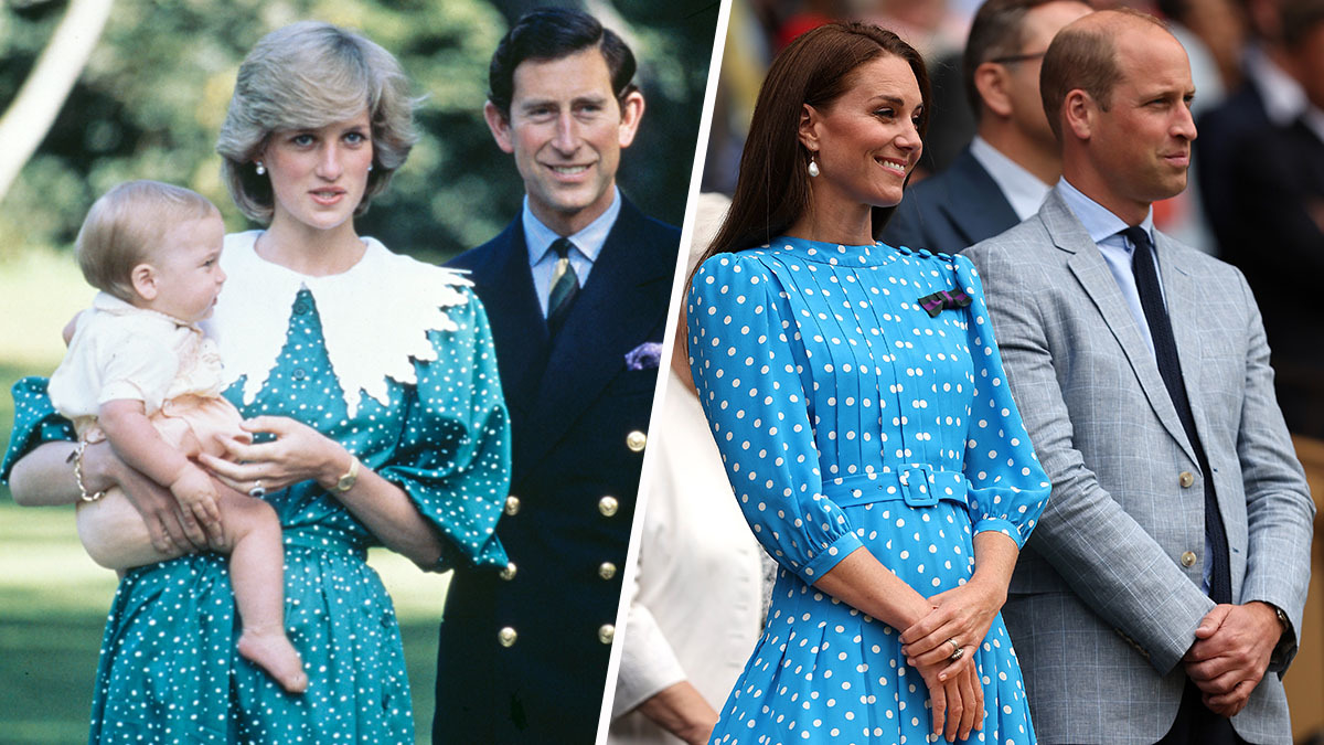 Кейт Миддлтон и принцесса Диана: в чем сходство стиля, фото, сравнение.  Спорт-Экспресс