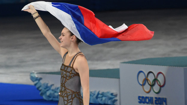 Фигуристка Аделина Сотникова.