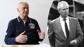 Николай Русак и Валерий Лобановский